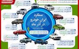رشد ۳۰درصدی تولید ایران خودرو در آذر ماه/ افت ۱۴درصدی تولید در ۹ماه امسال نسبت به سال‌۹۷