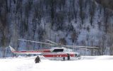 پرواز بالگردهای هلال احمر برای نجات متاثران از برف و کولاک در ۴ استان