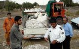 طرح ضربتی برخورد با خودروهای حامل پسماند و زباله در محورهای مواصلاتی استان ایلام