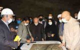 بازدید رئیس مجلس شورای اسلامی از تونل در حال احداث کبیرکوه در استان ایلام