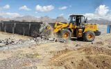 رفع تصرف بیش از ۳ هزار متر مربع از اراضی ملی و دولتی شهر مهران
