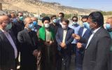 بازدید وزیر نیرو از تصفیه خانه آب شهرستان ملکشاهی