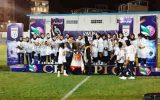برپایی جشن قهرمانی تیم فوتبال خاتون بم در ایلام