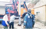 تعویض الکترو پمپ چاه آب روستاهای گنداب و انجیره آبدانان طی ۱۴ ساعت