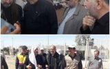 رئیس قرارگاه مرکزی اربعین وزارت نیرو از طرح آبرسانی پایانه برکت مهران بازدید کرد