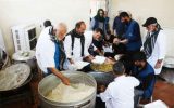 عطر برنج مازندران در شهر مرزی مهران/ همراه با خدمات اربعینی موکب چهاردانگه ساری در مرز مهران   * حشمت اله کرمی نژاد