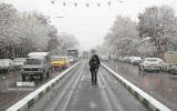 تشدید فعالیت سامانه بارشی در قزوین، البرز، تهران، مرکزی و قم/ پیش‌بینی کاهش دما تا پایان هفته