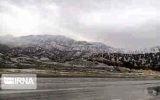 نخستین برف زمستانی ارتفاعات شهر ایلام را سفیدپوش کرد