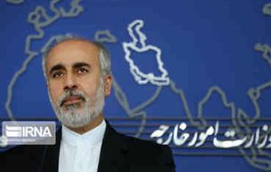واکنش کنعانی به تحریم‌های اخیر اتحادیه اروپا و رژیم انگلیس علیه ایران