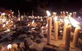 شمع‌هایی که شب شام غریبان در سوگ اهل بیت(ع) گریستند و آب شدند