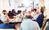 هشتمین نشست کمیته بین الملل خانه احزاب ایران در دفتر حزب مستقل و اعتدال ایران برگزار شد