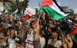 تظاهرات «جمعه همبستگی» با اهالی غزه