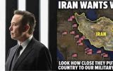 طعنه ایلان ماسک به جمله «ایران جنگ می‌خواهد»