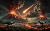 آتش‌فشان یا سیارک؟ هوش مصنوعی به بحث انقراض دایناسورها پایان داد