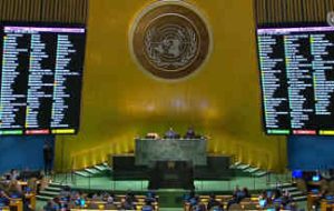مجمع عمومی سازمان ملل به عضویت کامل فلسطین در سازمان ملل رای مثبت داد + فیلم
