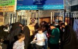 برپایی موکب شهدای مخابرات منطقه ایلام به مناسبت عید سعید غدیر خم
