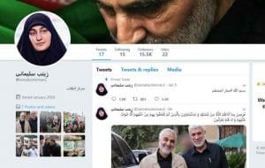 توییتر جعلی برای زینب؛ صحنه‌گردان بازی رسانه‌ای علیه خانواده سلیمانی کیست؟