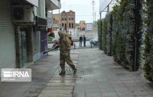 حضور سبزپوشان بیادعای سپاه در صف مبارزه با کرونا حضور سبزپوشان بیادعای سپاه در صف مبارزه با کرونا