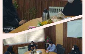 دیدار سنایی مدیرکل انتقال خون استان با همتی مدیرکل استاندارد ایلام