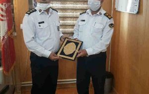 تقدیر رئیس پلیس راه استان از کارکنان وظیفه شناس پاسگاه های تابعه تقدیر رئیس پلیس راه استان از کارکنان وظیفه شناس پاسگاه های تابعه