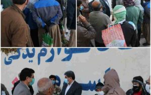 روزی غافلگیر کننده برای کارگران ساختمانی و نیازمند شهر ایلام