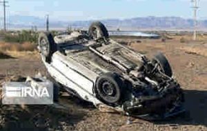 واژگونی خودرو در ایلام پنج نفر را به کام مرگ فرستاد