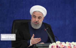 روحانی: چرا برای شکست های امریکا از ایران فیلم نمی سازید؟!
