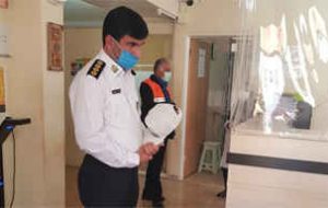 بازدید پلیس راه از مرکز صدور کارت صحت سلامت رانندگان در شهرستان ایلام
