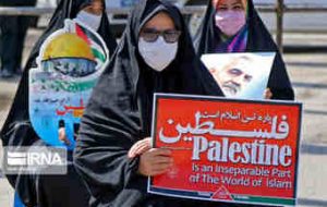 حضور خودجوش در حمایت از فلسطین؛ حرکت موتوری تا آتش زدن پرچم اسرائیل