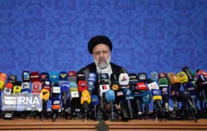 بازتاب گسترده نخستین نشست خبری رئیس دولت سیزدهم در رسانه های خارجی