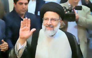 پادشاه اردن پیروزی رئیسی در انتخابات ریاست جمهوری را تبریک گفت