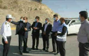 بازدید معاون استاندار ایلام از روند اجرای محدودیت های کرونایی