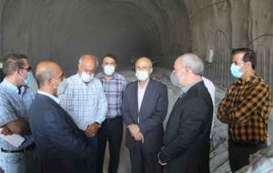 بازدید بسطامی نماینده استان ایلام در مجلس شورای اسلامی ازچند پروژه های راهسازی استان