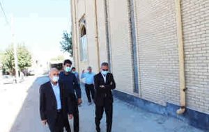 بازدید مدیرکل راه و شهرسازی استان از روند ساخت مساجد جامع شهرهای ایوان و چوار