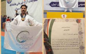 درخشش اسدی از کارکنان پتروشیمی ایلام در عرصه ی ورزش