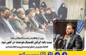 “پست” باید “اپراتور لجستیک هوشمند” در کشور شود/اقدامات موثری در راستای هوشمندسازی پست انجام شده است “پست” باید “اپراتور لجستیک هوشمند” در کشور شود/اقدامات موثری در راستای هوشمندسازی پست انجام شده است