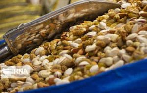 قیمت آجیل شب یلدا ۱۸۰ تا ۲۷۵ هزار تومان است
