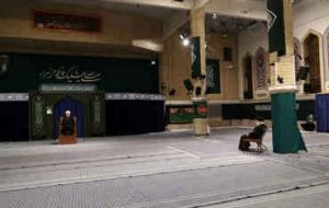 اولین شب مراسم عزاداری شهادت حضرت فاطمه زهرا (س) با حضور رهبر معظم انقلاب