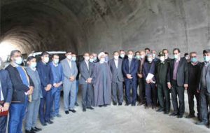 تونل عظیم کبیرکوه ۷۵ درصد پیشرفت فیزیکی دارد