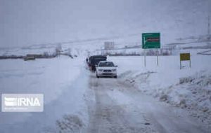 برف و کولاک، تردد برون شهری را ۱۲ درصد کاهش داد