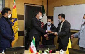 تجلیل از ۱۷ نفر از جانبازان و فرزندان شهید شاغل در شرکت گاز استان ایلام