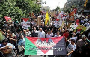 مسیرهای راهپیمایی روز جهانی قدس در ایلام اعلام شد