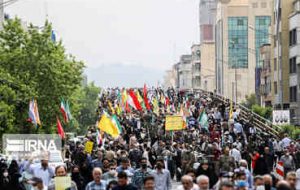 خروش ایران و روایتِ حمایت از «مقتدر مظلوم»/ همه آمده‌ بودند؛ جای حاج‌ قاسم خالی