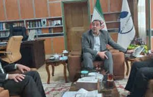 دیدار مدیرعامل شرکت آبفای استان با استاندار ایلام