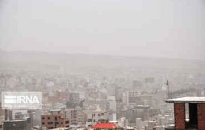 توده جدید گرد و غبار در راه ایلام توده جدید گرد و غبار در راه ایلام