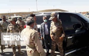 بازدید فرمانده مرزبانی فراجا از پایانه مرزی مهران