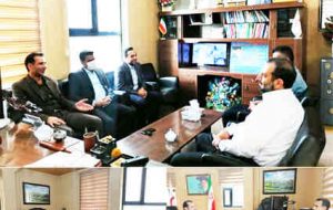 دیدار مدیر کل تامین اجتماعی نیروهای مسلح استان با سرپرست جمعیت هلال احمر استان ایلام