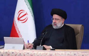 آیت‌الله رئیسی: امروز راهپیمایی اربعین جلوه‌ای از جبهه مقاومت بین‌المللی است