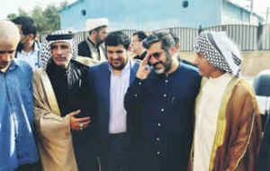 بازدید وزیر فرهنگ از وضعیت خدمت رسانی به زوار اربعین در مرز عراق