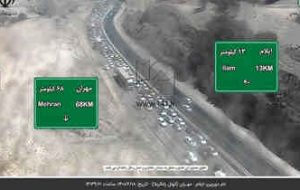 ترافیک سنگین در مسیرهای منتهی به مرزهای عراق